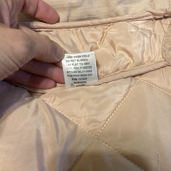 Wishlist Pink Corduroy Quilted Snap-Button Jacket - Picture 6 of 9